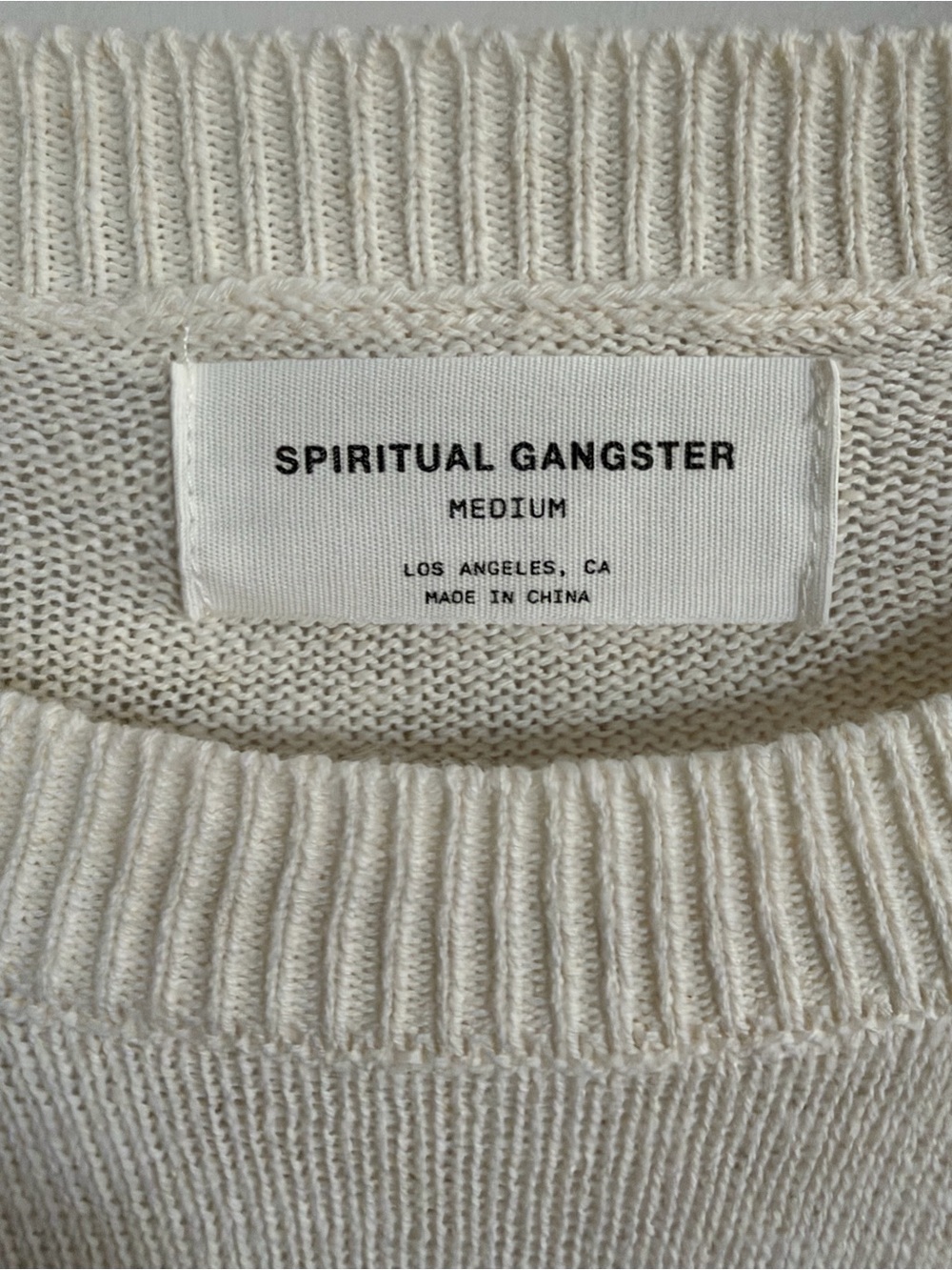 NWT Spiritual Gangster Carpe Diem Venice Sweater Size Medium - Picture 2 of 5
